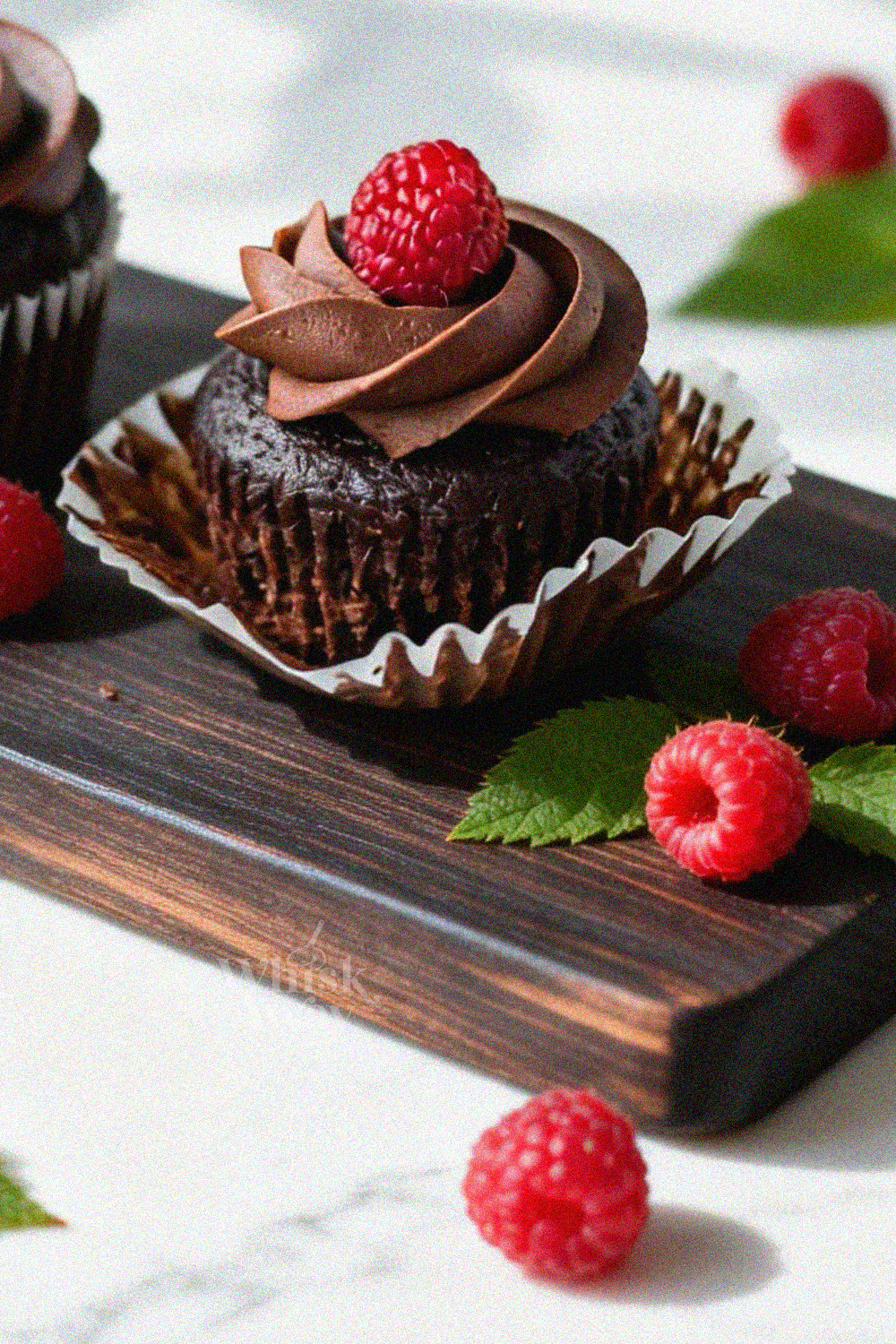 Vegan Chocolate Banana Cupcakes