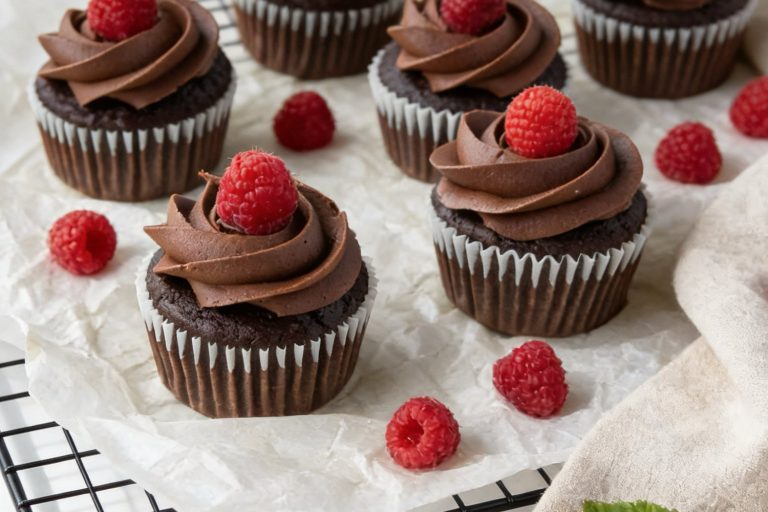 Vegan Chocolate Banana Cupcakes