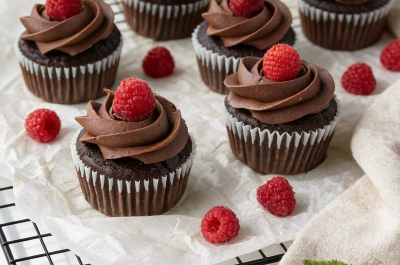 Vegan Chocolate Banana Cupcakes
