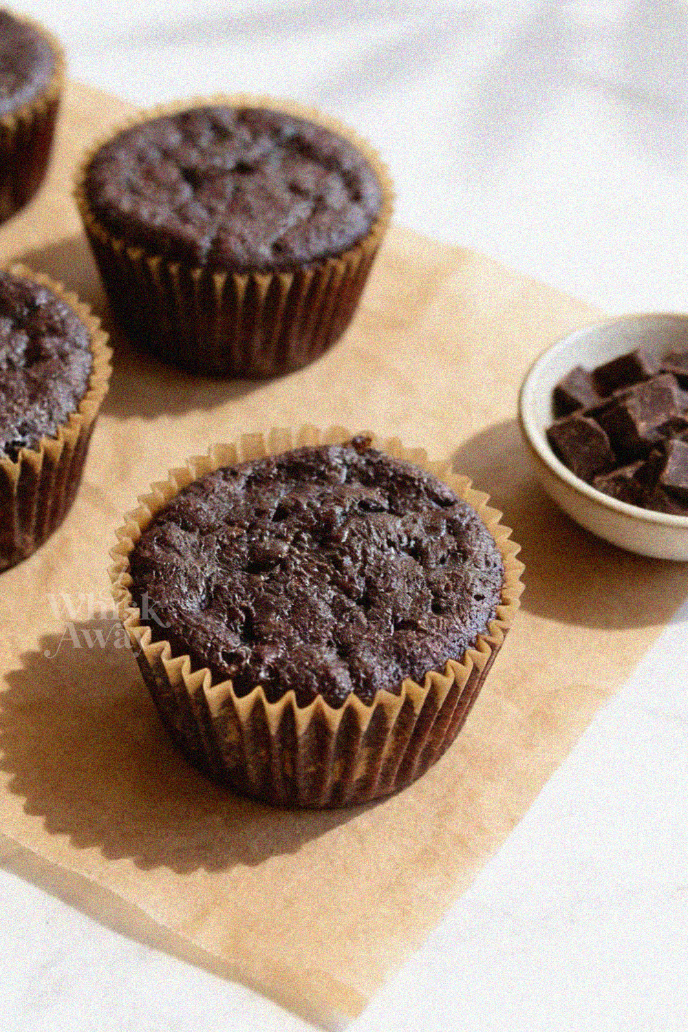 Vegan Salted Caramel Chocolate Cupcakes