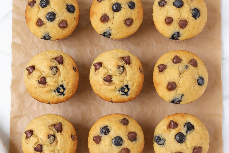 Blueberry Chocolate Chip Muffins