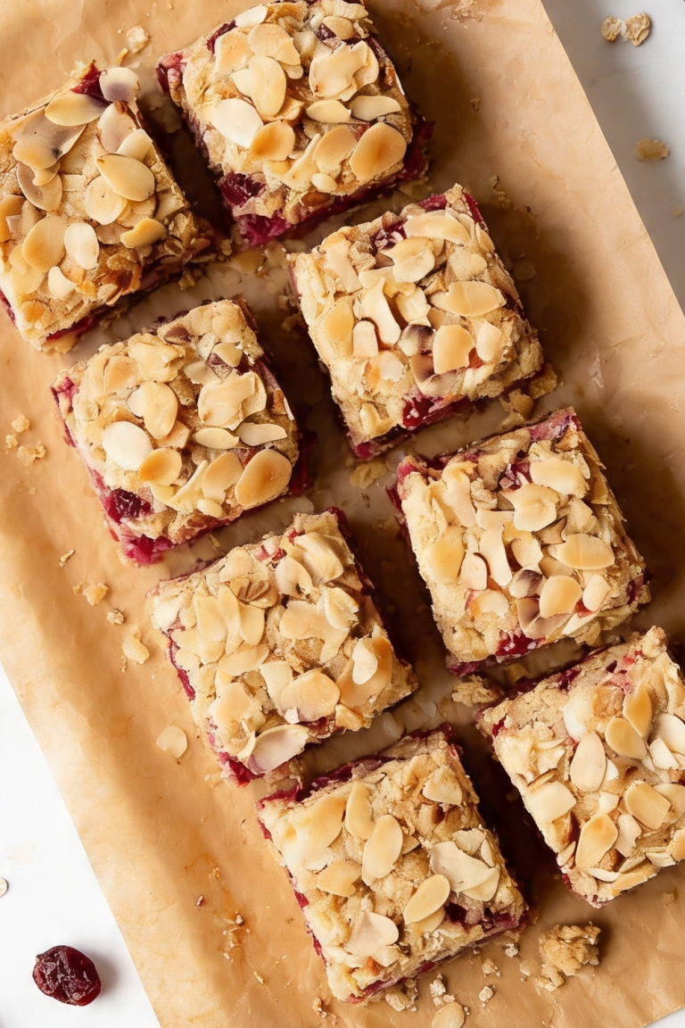 Cranberry Oat Bars