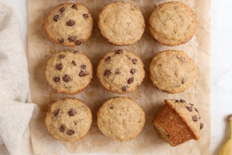 Mini Banana Muffins