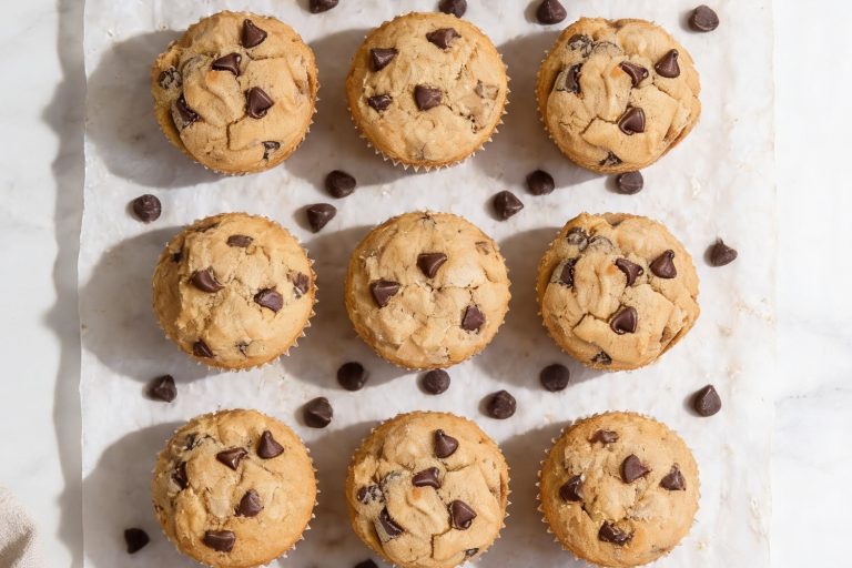 Peanut Butter Chocolate Chip Muffins