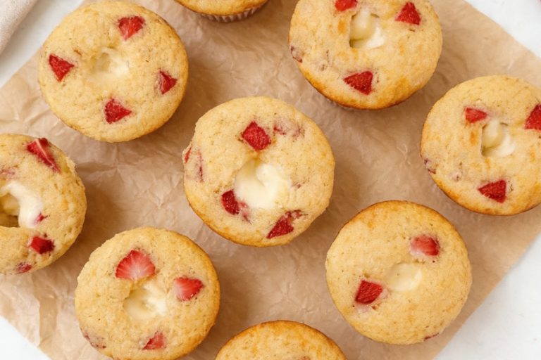 Strawberry Cream Cheese Muffins