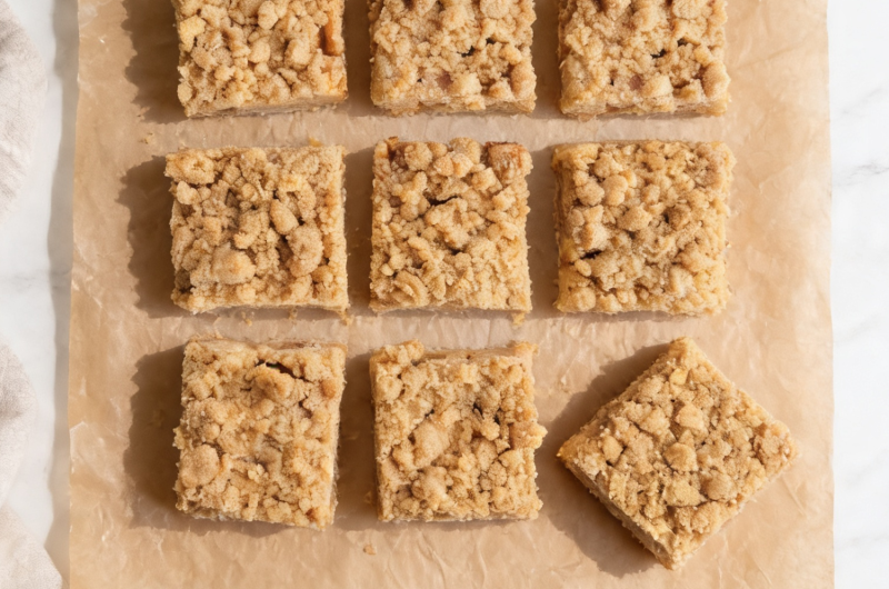 Apple Crumb Bars