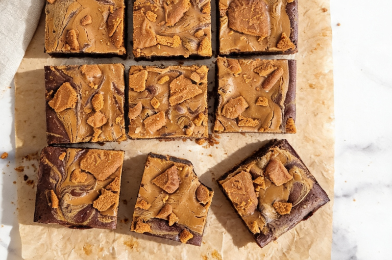 Biscoff Brownies