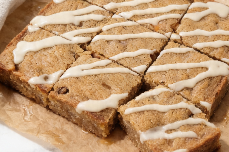 Brown Butter Apple Blondies
