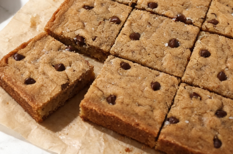 Brown Butter Chocolate Chip Blondies