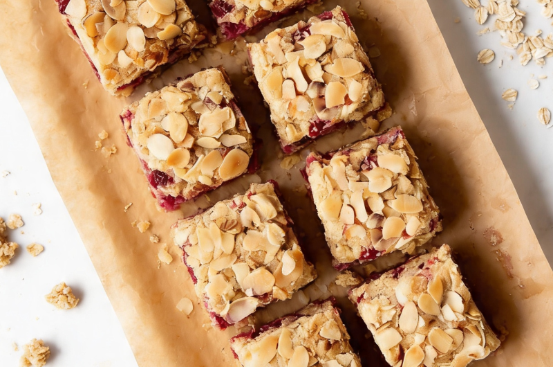 Cranberry Oat Bars