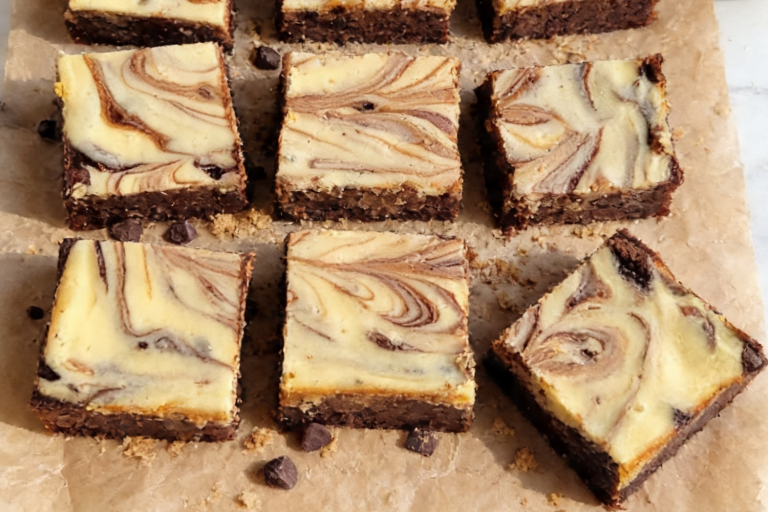 Cream Cheese Swirl Brownies