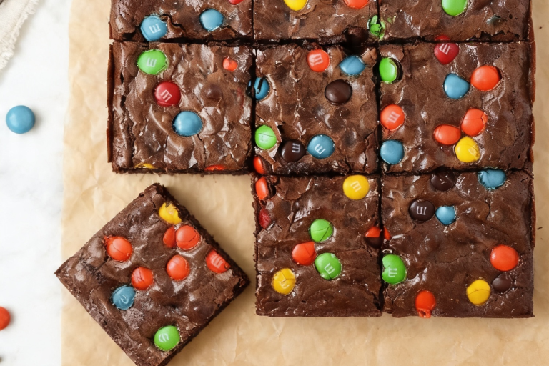 M&M Brownies