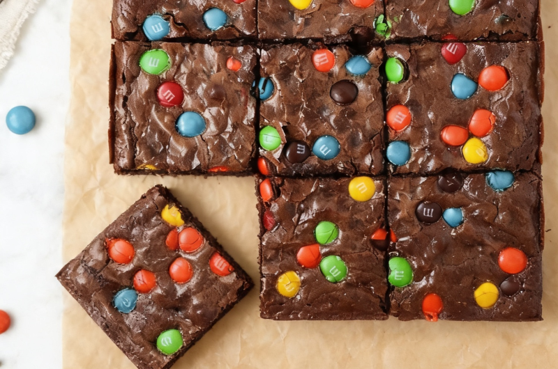 M&M Brownies