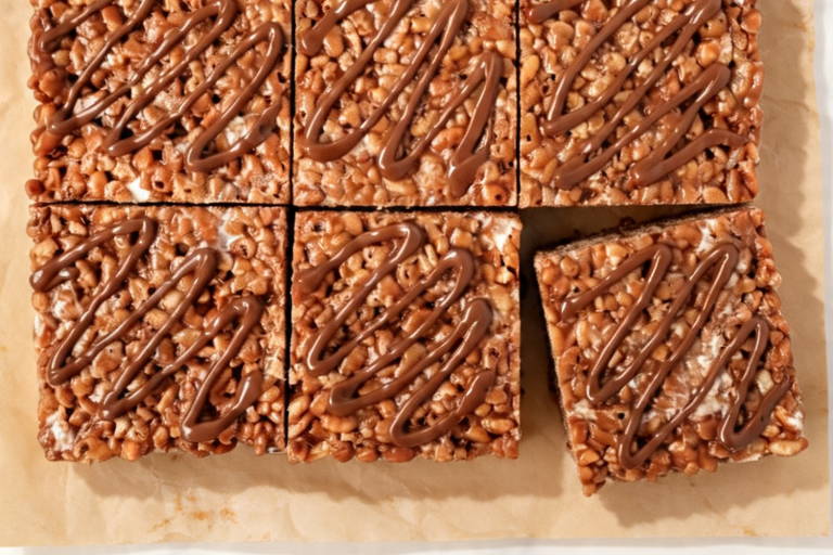 Nutella Rice Krispie Treats