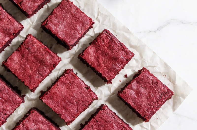 Red Velvet Brownies