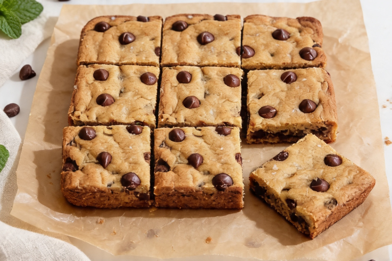 Small Batch Chocolate Chip Cookie Bars